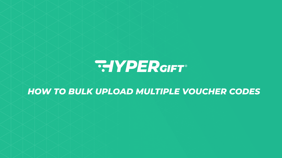 How to bulk upload multiple voucher codes