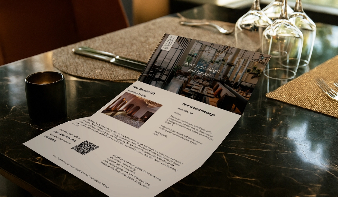 Corporate & Group Gifting for Hospitality